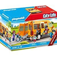PLAYMOBIL City Life Autobús Escolar- a Partir de 4 Años (9419)